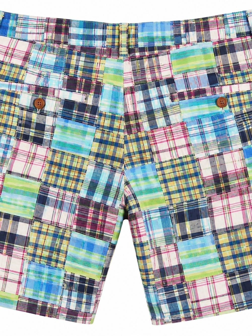 Bermuda By J Crew Madras Plaid Women's Shorts in Multi-Color